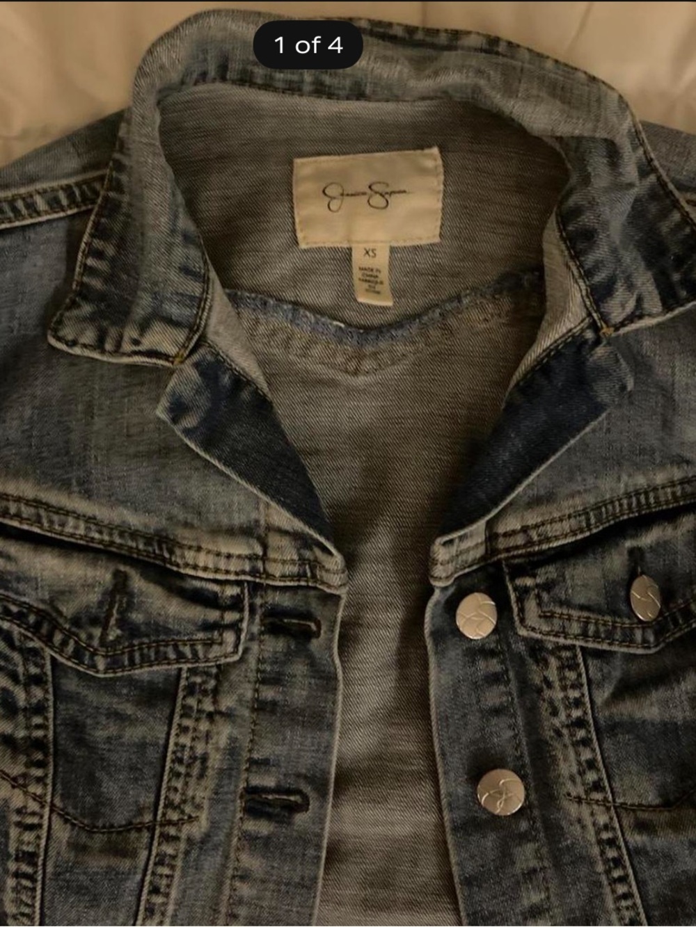 Jessica Simpson 2000s prefect condition denim jean jacket